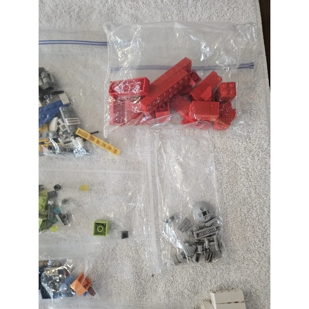Lego Accessories And Brick Lot With Extra Instructions Booklets